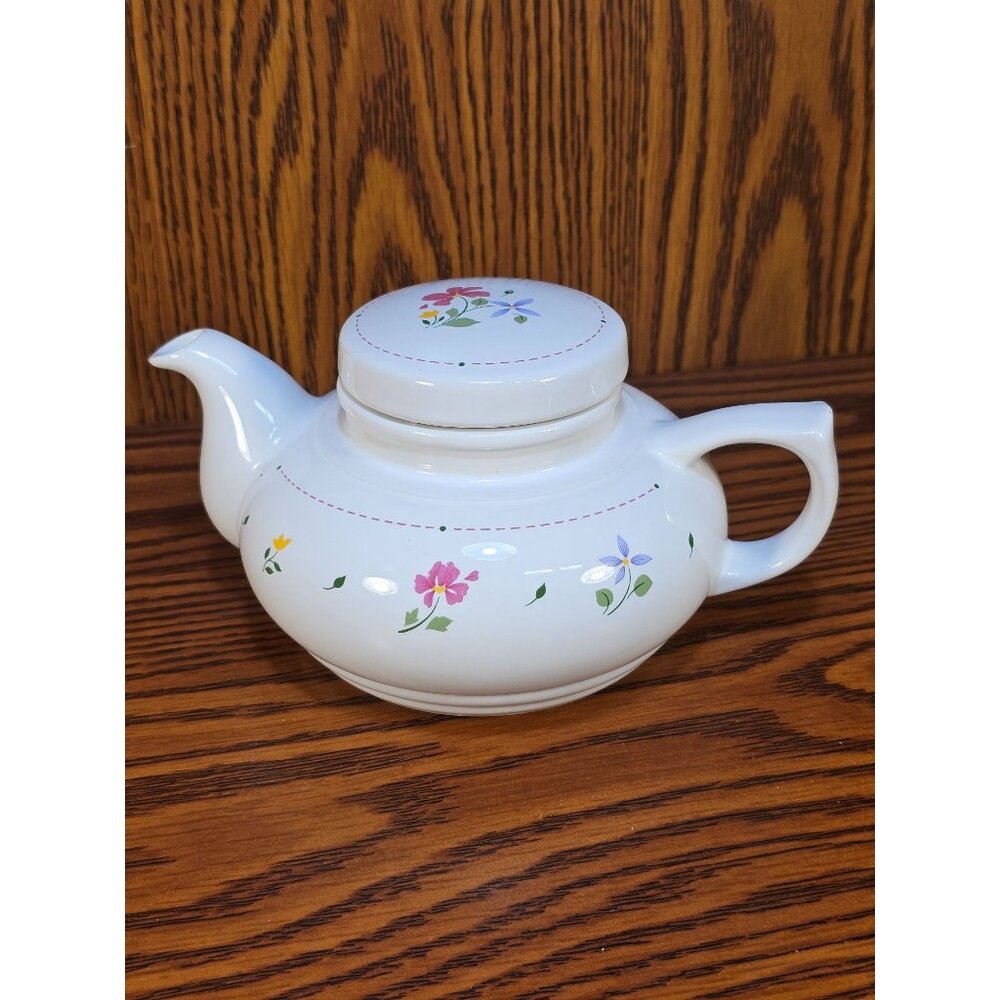 Time for Tea by Papel Floral Tea Pot with Lid